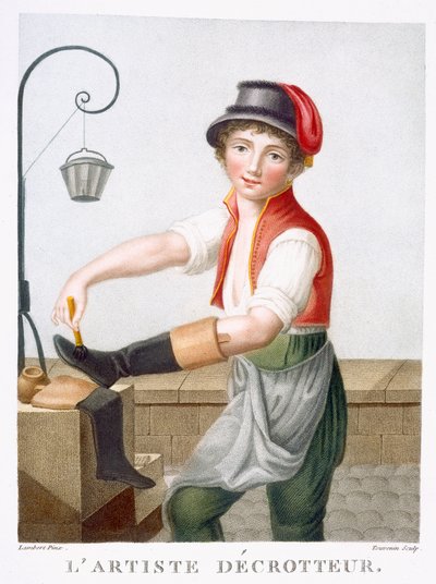Boot Scraper, c.1816 by E. F. Lambert